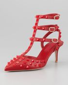 Valentino Rogue Rockstud Slingback - Lyst