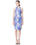 Zara Printed Dress - Lyst