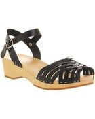 Swedish Hasbeens Braided Low Exclusive Black Nature - Lyst