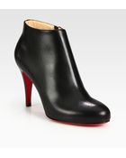 Christian Louboutin Belle Leather Ankle Boots - Lyst