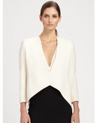 Donna Karan New York Threequarter Sleeve Jacket - Lyst