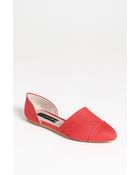 Steven By Steve Madden Sawyer Flat - Lyst