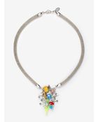 Erickson Beamon Multicoloured Crystal Necklace - Lyst