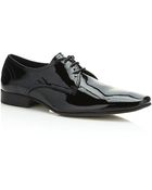 Kg Kurt Geiger Anton Patent Lace-Up Shoe - Lyst