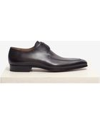 Magnanni Double Eyelet Leather Derby Shoes - Lyst