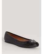 Marc By Marc Jacobs Perforated Mouse Ballerina Flats - Lyst