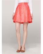 Markus Lupfer Pleated Skirt - Lyst