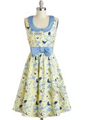 ModCloth All The Worlds A Birdcage Dress - Lyst