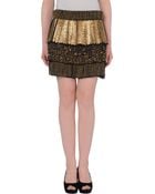 Alice + Olivia Knee Length Skirt - Lyst
