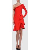 La Petite Robe Di Chiara Boni Short Dress - Lyst