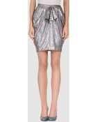 Mark + James By Badgley Mischka Knee Length Skirt - Lyst