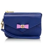 Tory Burch Bow Smart Phone Wristlet - Lyst