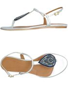 Anya Hindmarch Thong Sandal - Lyst