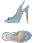 Casadei Platform Sandals - Lyst