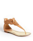 Guess Rolisa Leather Sandals - Lyst