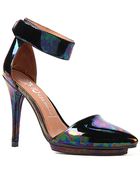 Jeffrey Campbell The Solitaire Shoe in Black Irridescent - Lyst