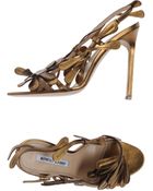 Manolo Blahnik Sandales À Talons - Lyst