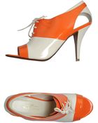 Michel Perry Lace-Up Shoes - Lyst