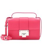 Jimmy Choo Rebel Leather Shoulder Bag - Lyst