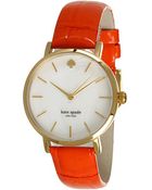 Kate Spade Metro Watch - Lyst