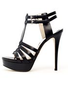 MICHAEL Michael Kors Georgie Tstrap Platform Sandal - Lyst