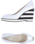 Armani Wedges - Lyst