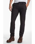 Cheap Monday Slim Straight Leg Chinos - Lyst