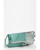 Jessica Simpson Stella Framed Foldover Clutch - Lyst