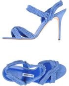 Manolo Blahnik High-Heeled Sandals - Lyst