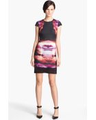 McQ by Alexander McQueen Lightning Print Dress - Lyst
