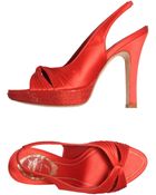 Rene Caovilla Platform Sandals - Lyst