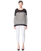 Zara Combination Stripe Sweater - Lyst