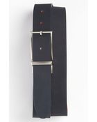 1901 Reversible Nubuck Leather Belt - Lyst