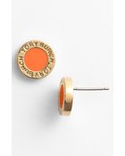 Tory Burch Cole Stud Earrings - Lyst