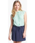 Marc By Marc Jacobs Tiffany Check Top - Lyst