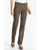 Nydj Hayden Straight Leg Twill Jeans - Lyst