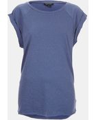 Topshop High Roller Specked Tee - Lyst