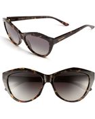 Saint Laurent Cats Eye Sunglasses - Lyst