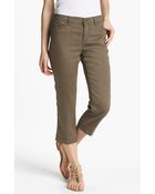 Christopher Blue Chloe Stretch Crop Jeans - Lyst