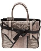 Reed Krakoff Python Boxer Tote - Lyst