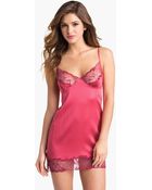 Stella McCartney Selma Dancing Stretch Silk Chemise - Lyst