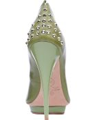 McQ by Alexander McQueen Studded Leather Courts - Lyst