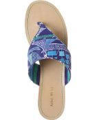 Nine West Wantmore Print Sandals - Lyst