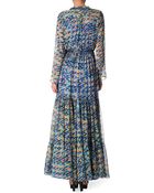 Saloni Alexia Printed Gown - Lyst