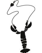 Tatty Devine Lobster Necklace - Lyst