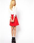 Asos Aline Skirt in Texture - Lyst