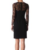 Emilio Pucci Lace and Crepe Dress - Lyst