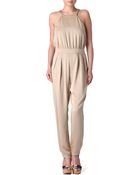 French Connection Forever Drape Jumpsuit - Lyst