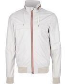 Gold Bunny Zip Sport Jacket - Lyst