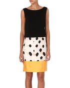 Max Mara Studio Tecla Printed Shift Dress - Lyst